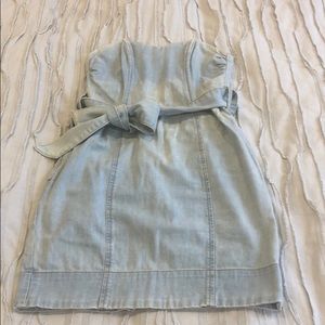 Strapless Jean dress in size 4
